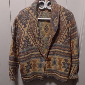 Aztec-Inspired Women's Flash Back Blazer